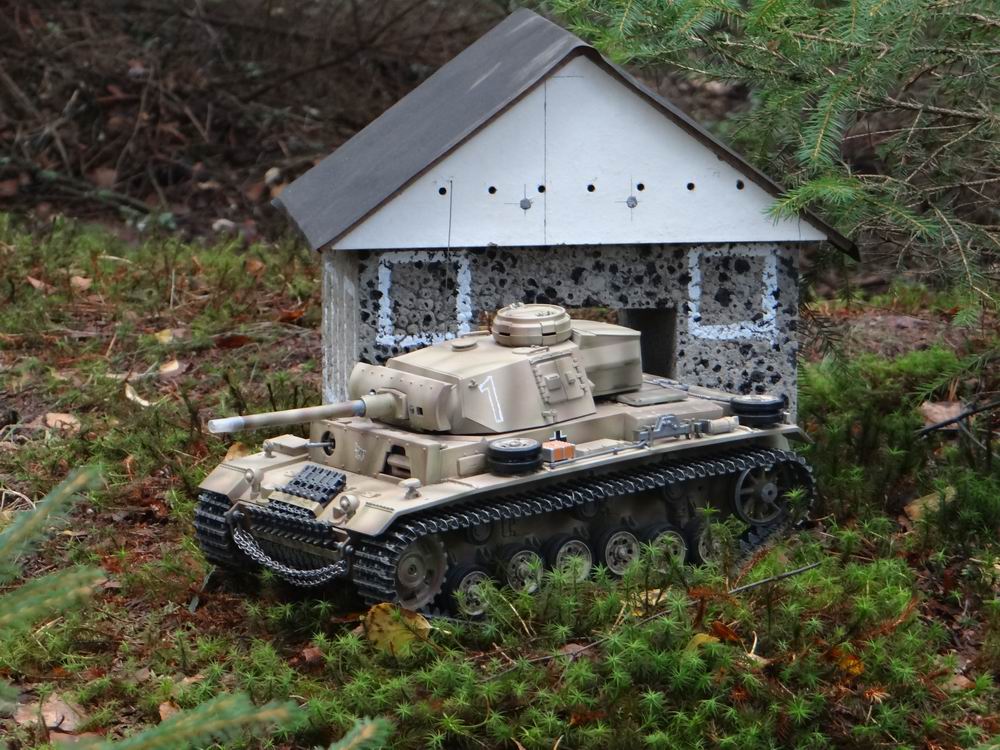 En panzer 3 på pass